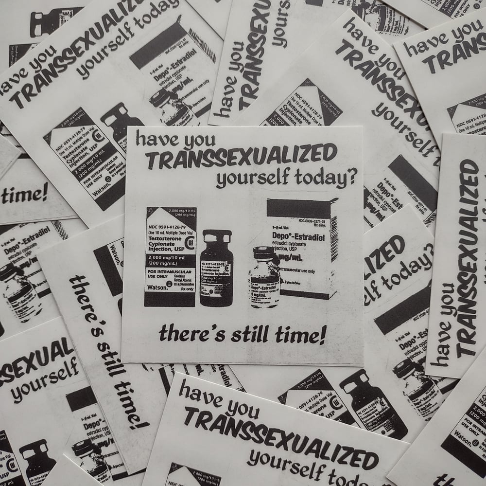 transsexualized (there's still time!) 