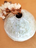 Florero "Espuma de Mar". "Sea foam" flower Pot.