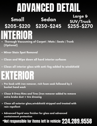 Advanced Detail *CONTACT NUMBER