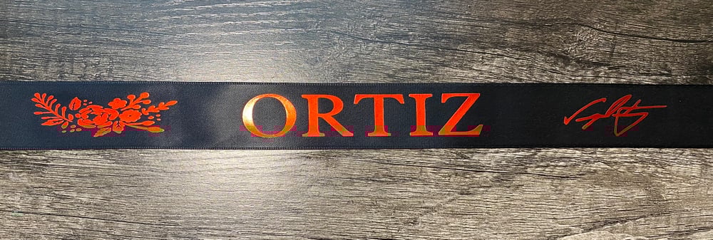 Image of Vergil Ortiz signature headband 