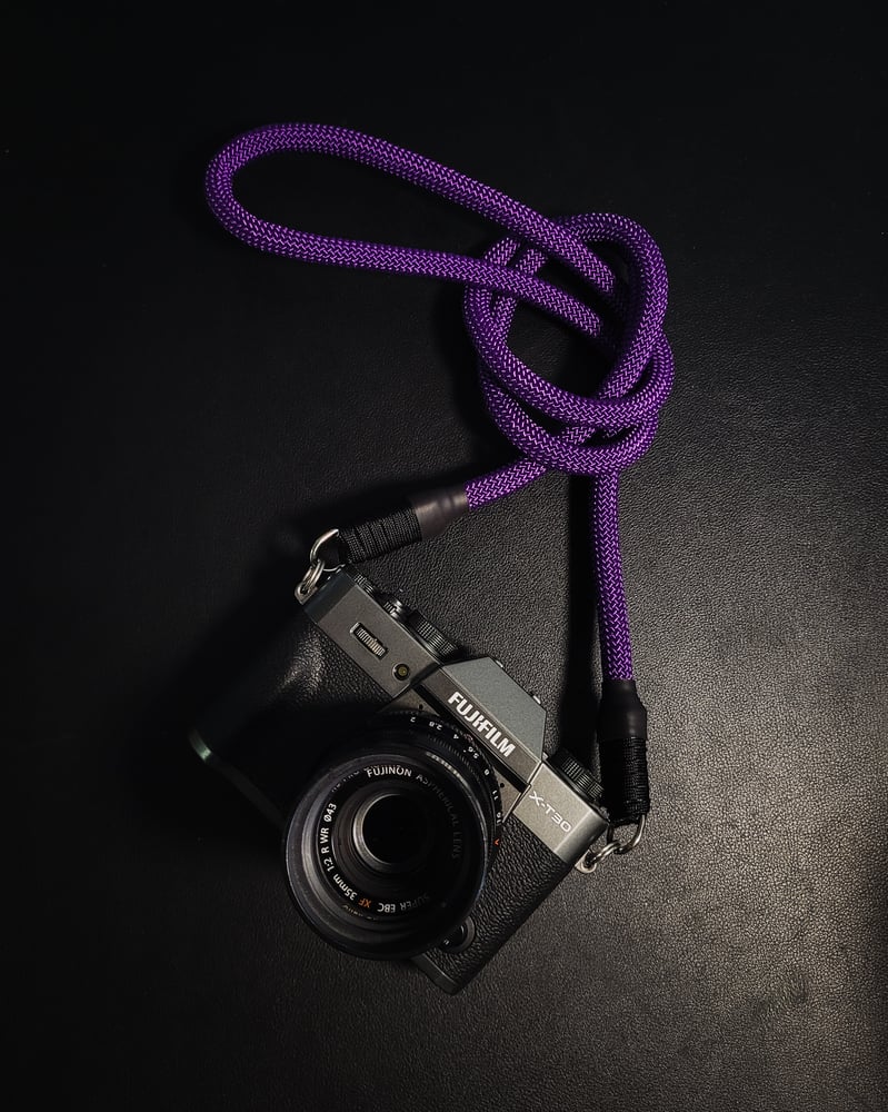 Image of Purple rope shoulder strap 