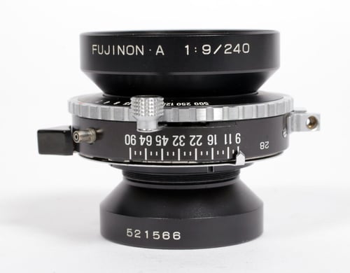 Image of Fuji EBC A 240mm F9 Lens in Copal #0 Shutter (Covers 8X10) #566