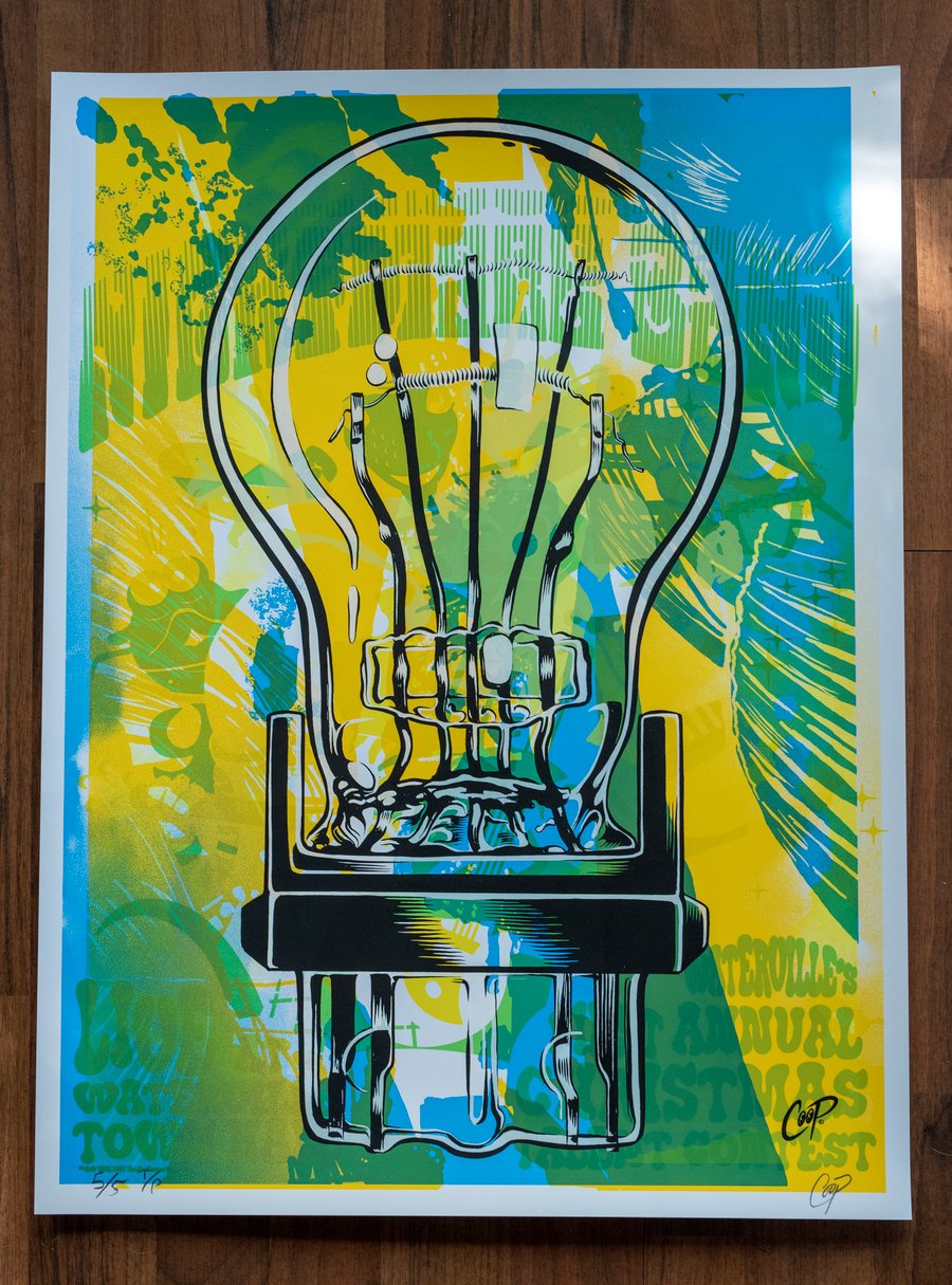 Image of TEST PRINT TUESDAY #4 Bulb 5/5