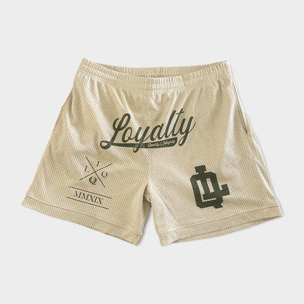 Image of Loyalty Mesh Shorts (tan)