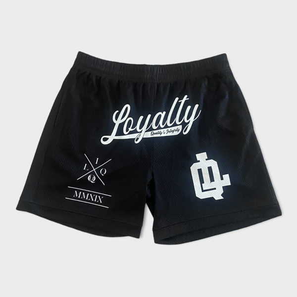 Image of Loyalty Mesh Shorts (Black)