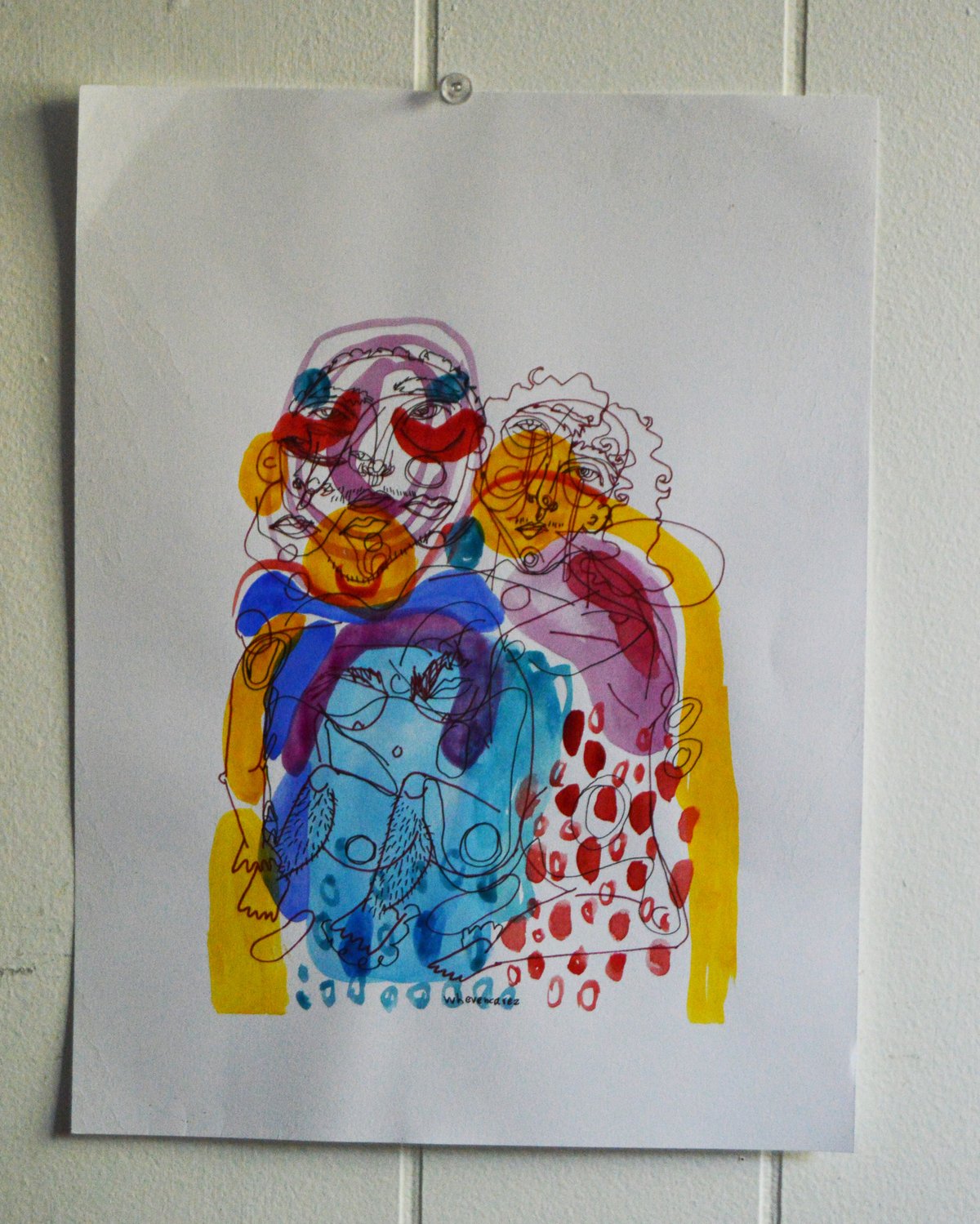 Image of Gouache Painting #4