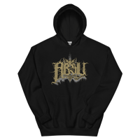 Image 2 of ABSU - LOGO '97 (GOLD & GREY PRINT) HOODIE