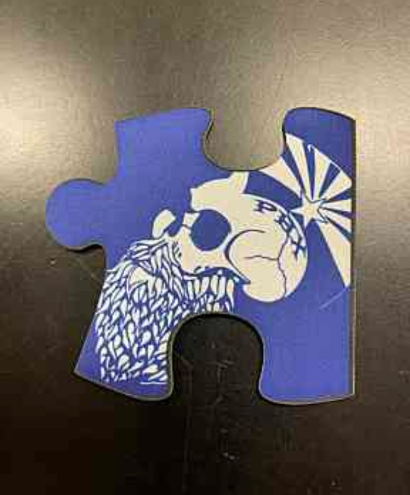 Image of Phoenix Villains Autism Awareness Patch