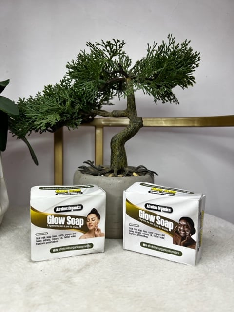 Image of AfroKes ORGANIC GLOW FACE SOAP