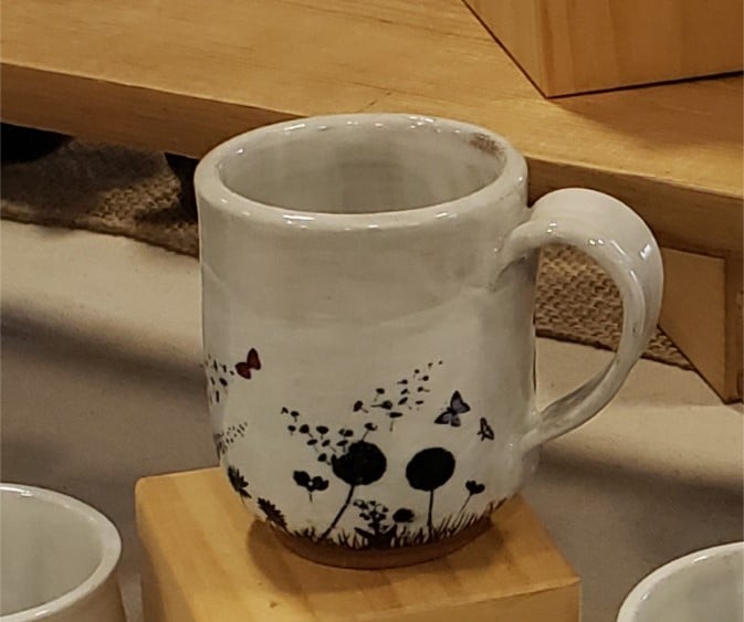 Image of Butterfly Friend Small Mug Pre-order August 2022: Specify color choice