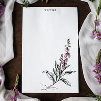 Image 2 of foxglove notepad