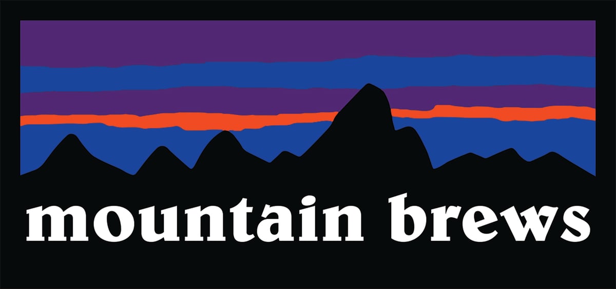 Mountain Brews "Mountain View" Sticker Perpetual Doom