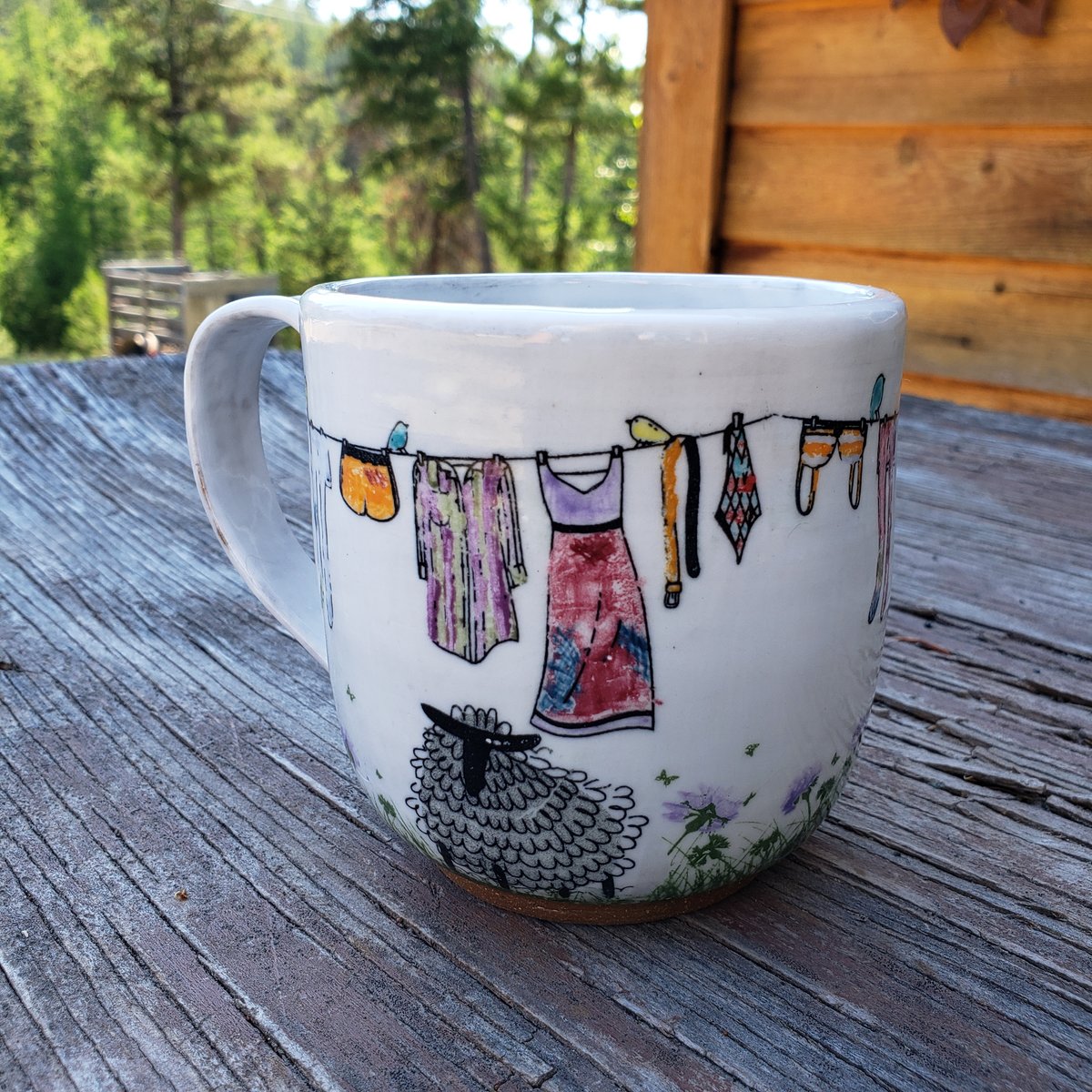 Image of Laundry Sheep Mug Pre-order August, 2022, Specify selected option