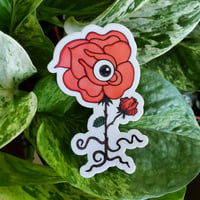 SMALL Flower of June Sticker