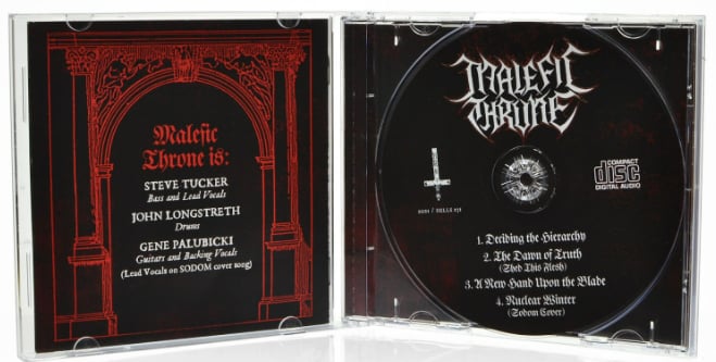 MALEFIC THRONE S/T MINI CD