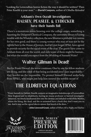 Image of The Eldritch Equations and Other Investigations - "Silver Screen" Preview Edition (PREORDER)