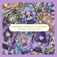 Image 1 of Genshin Impact Omamori Stickers Set of 5 - Inazuma