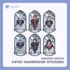 Genshin Impact Omamori Stickers Set of 3 - Fatui Harbingers