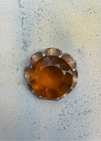 Image 1 of Vintage Gold Tone Brooch 