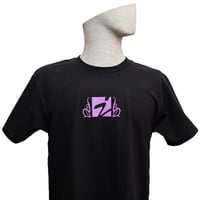 Image 1 of Black Puff Print Tee