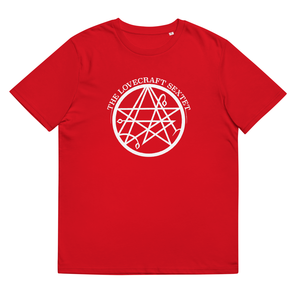 Image of The Lovecraft Sextet Pentagram T-shirt
