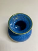 Fiona Bruce Ceramics Blue Bud Vase 3