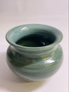 Fiona Bruce Ceramics Forest Green Bud Vase 1