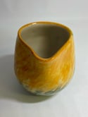Fiona Bruce Ceramics Orange and Green Milk/Cream Jug 1