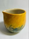 Fiona Bruce Ceramics Orange and Green Milk/Cream Jug 2