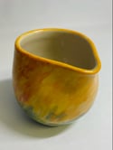 Fiona Bruce Ceramics Orange and Green Milk/Cream Jug 2