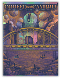 Image 1 of Coheed and Cambria - Pittsburgh 2022 Event Poster