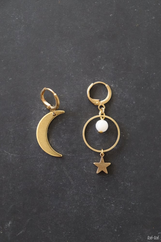 Image of Boucles "Fly me to the moon"