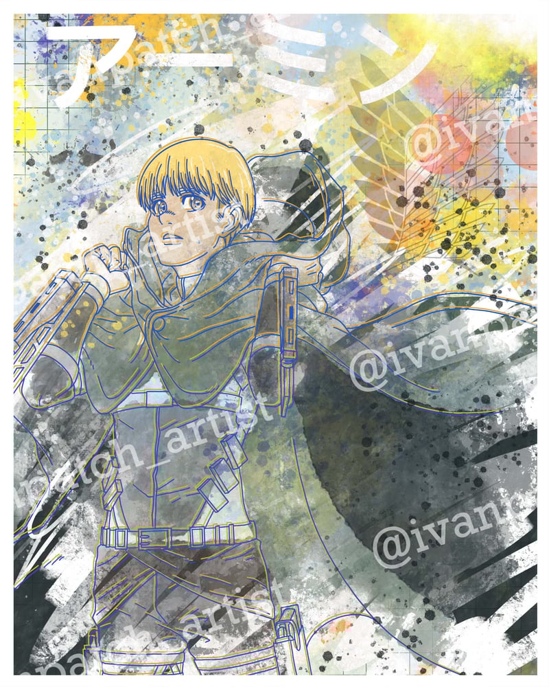 Image of Integrity of Artlet (AOT) -Digital Illustrations