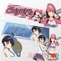Image 1 of Rental Girlfriend Chizuru & Ruka Sports vers Slap & Diecuts