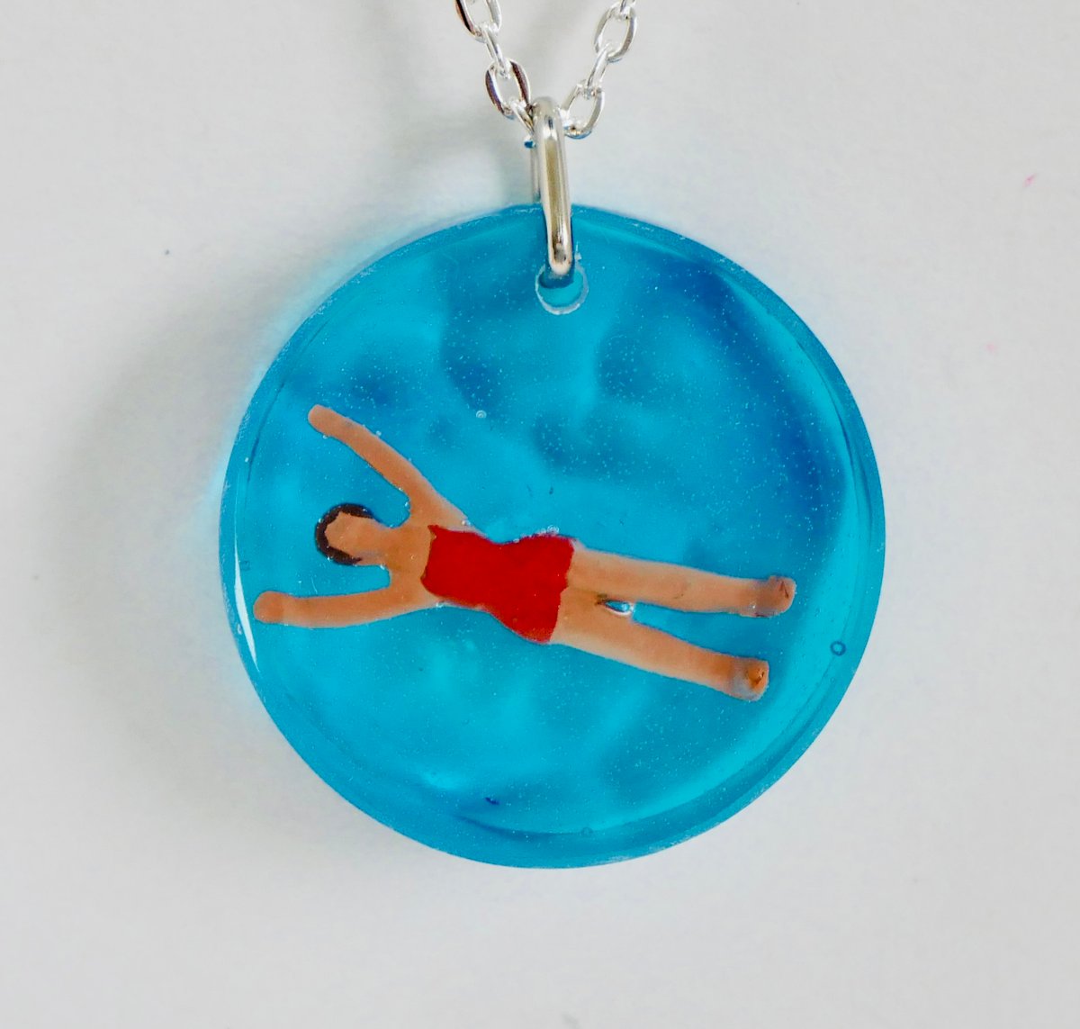 Image of Swimmer in resin