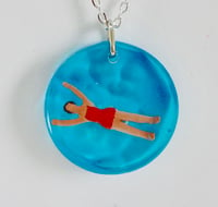 Image 2 of Swimmer in resin
