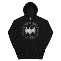 Image 2 of ABSU - YE UNCTION OF USHUMGAL (GREY PRINT) HOODIE