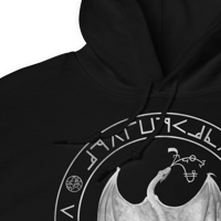 Image 3 of ABSU - YE UNCTION OF USHUMGAL (GREY PRINT) HOODIE