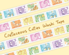 Cretaceous Cuties Stamp Washi