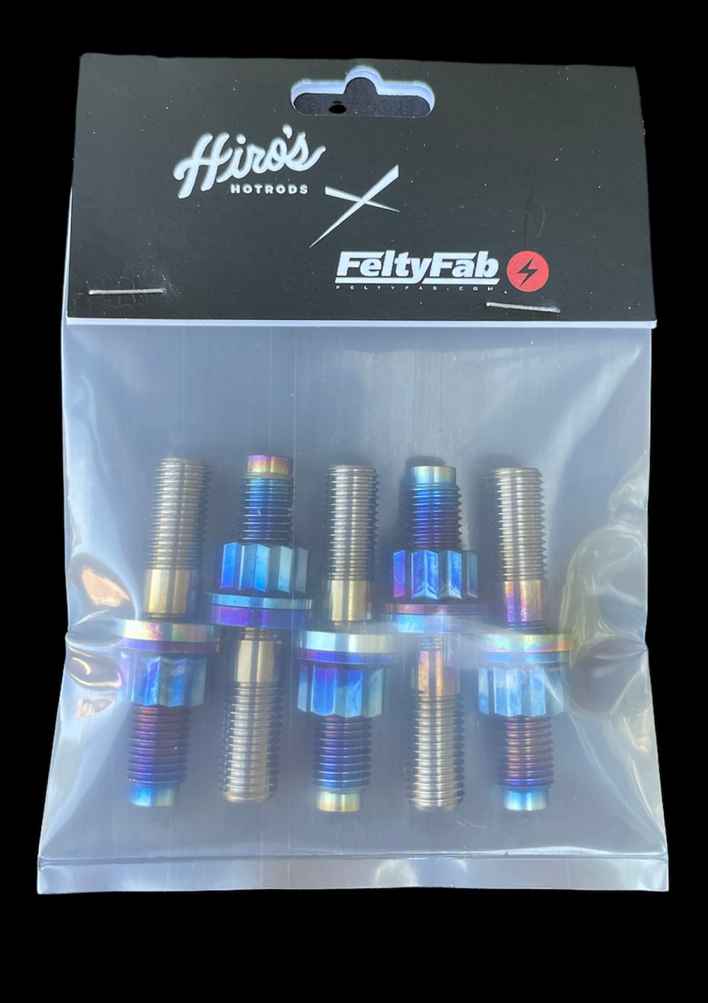 K series Titanium exhaust manifold stud kit 
