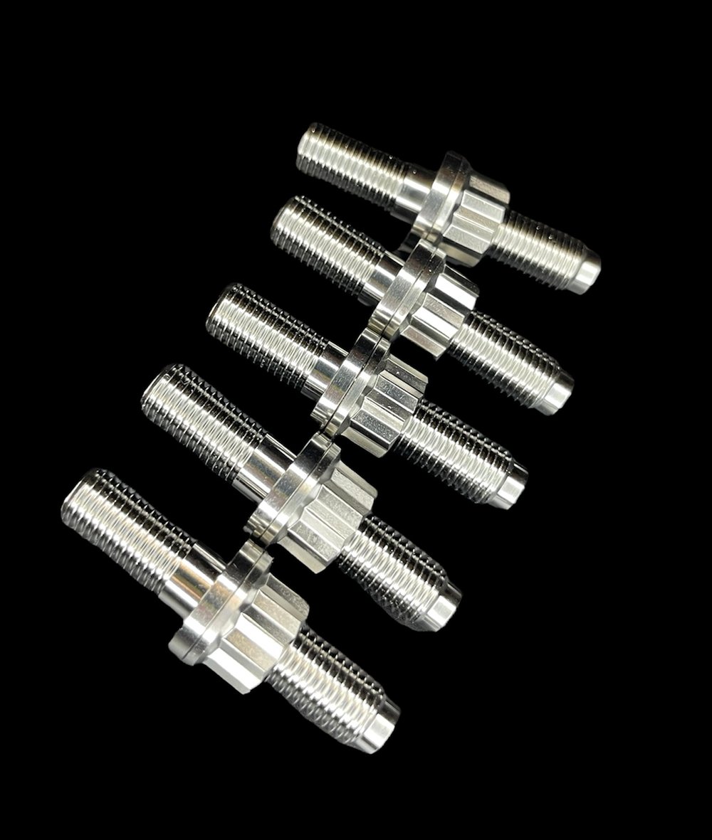 K series Titanium exhaust manifold stud kit