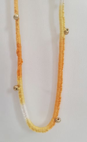 Image of Rainbow Macrame Necklaces