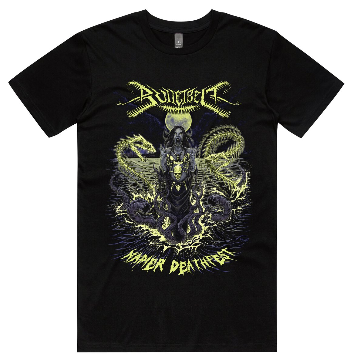Bulletbelt 'Napier Deathfest' Tee | Bulletbelt Official Web Store
