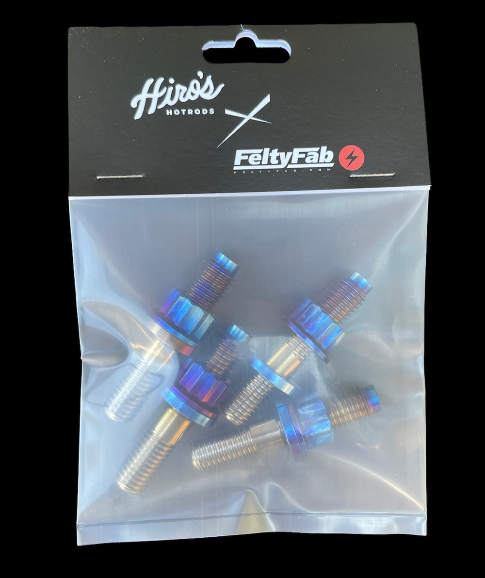 Titanium Turbo to Manifold stud kit