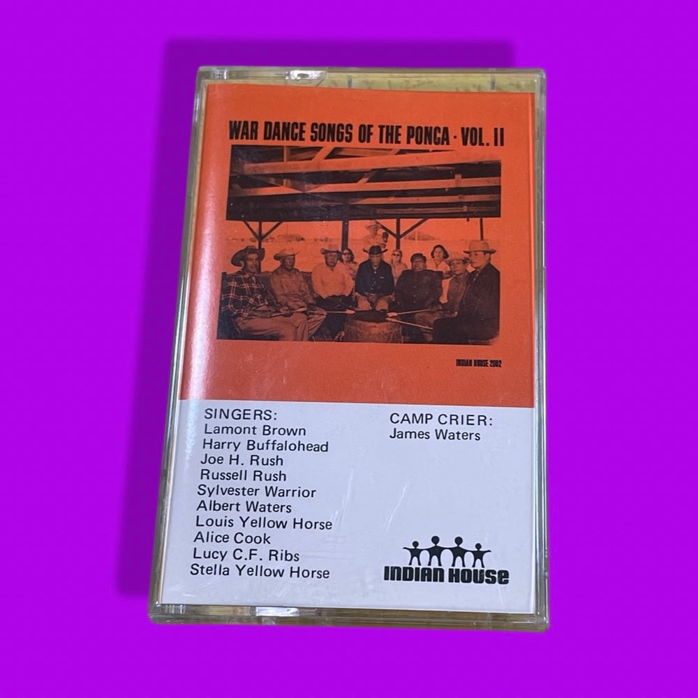 Cass: War Dance Songs of the Ponca Vol. 2 (Indian House Records) 