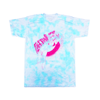 Image 1 of Gashi-Gashi - Pool Float Tie-Dye T-Shirt