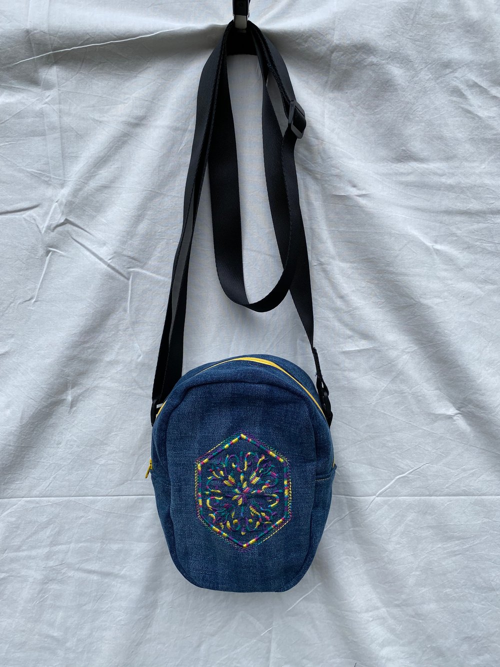 Geometric Mandala Crossbody Purse