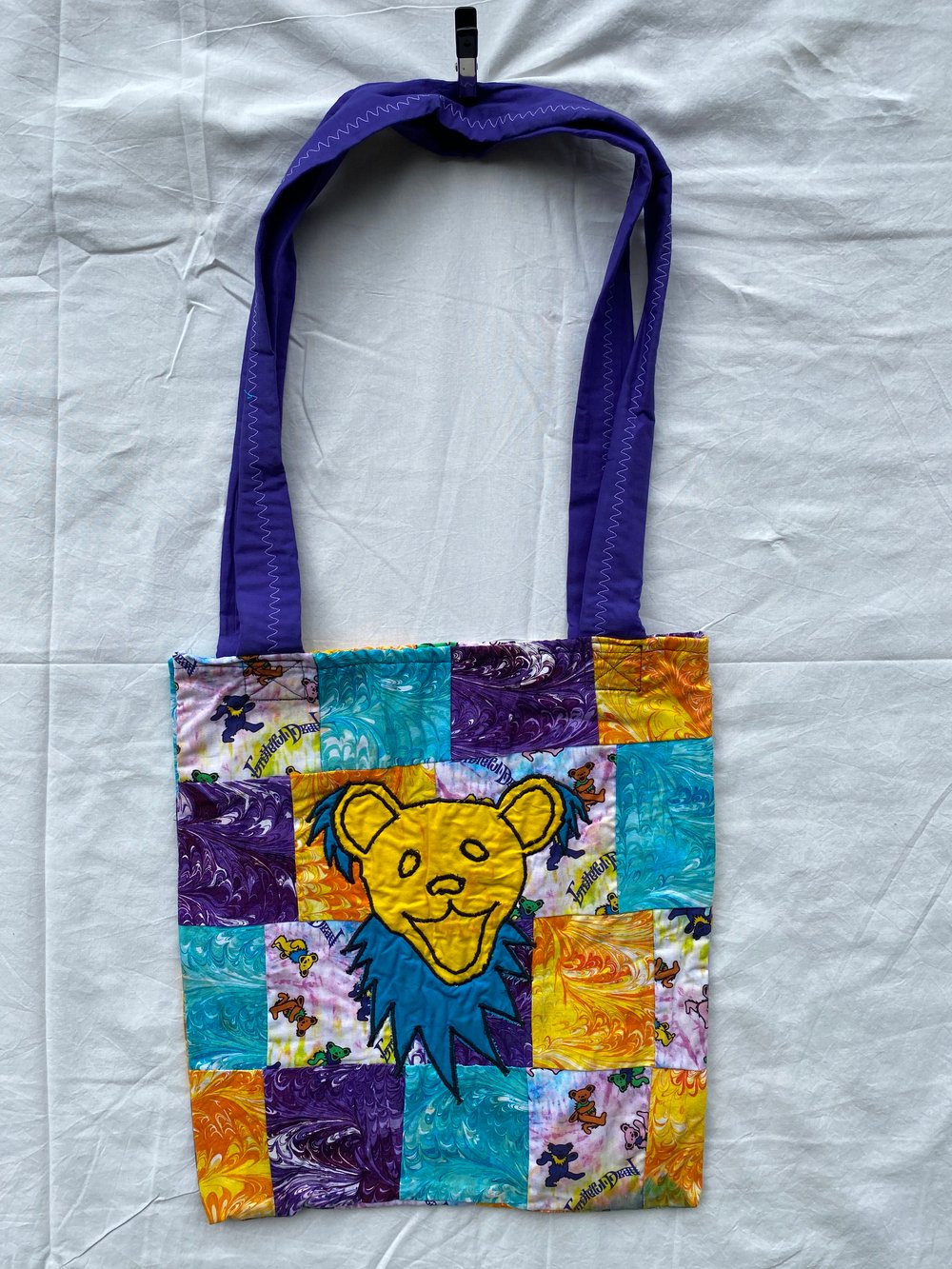 Patchwork Bear Tote Bag *Read Description*