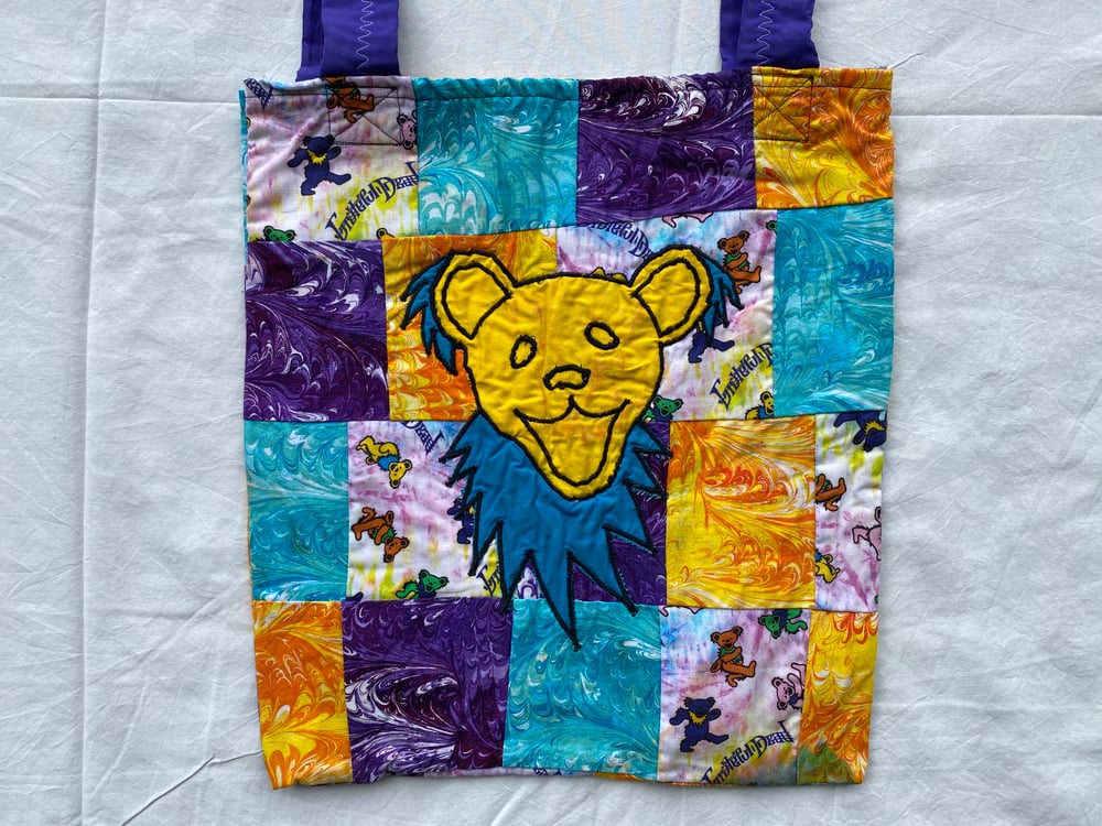 Patchwork Bear Tote Bag *Read Description*