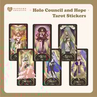 Image 1 of HL EN Council + HOPE Tarot Inspired Sticker Set